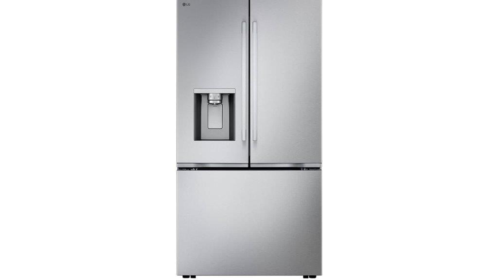 lg 24 cu ft french door refrigerator