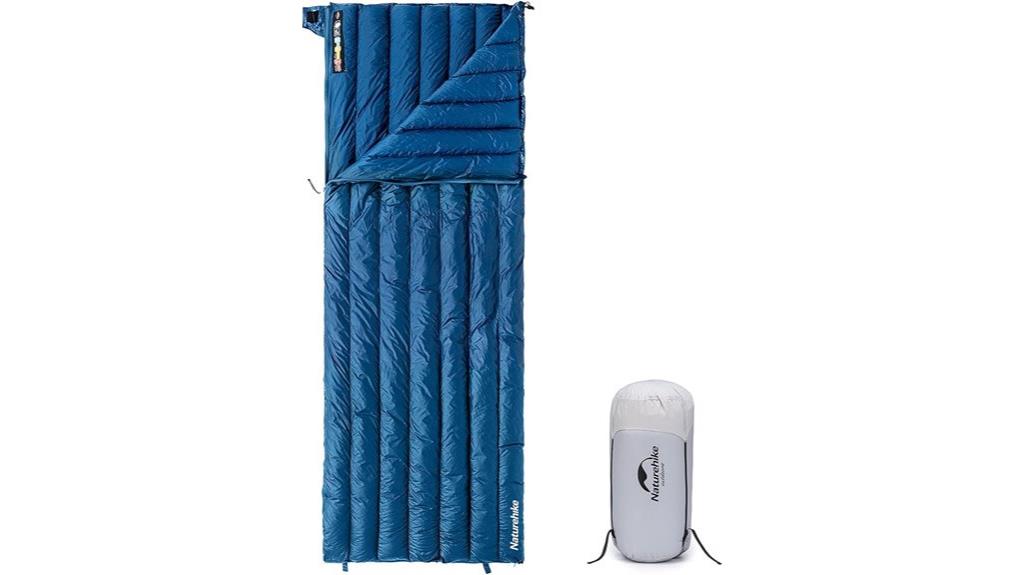 lightweight down sleeping bag