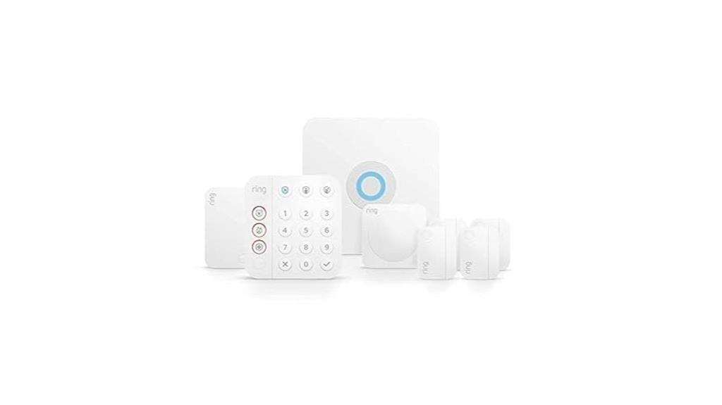 like new 8 piece security kit