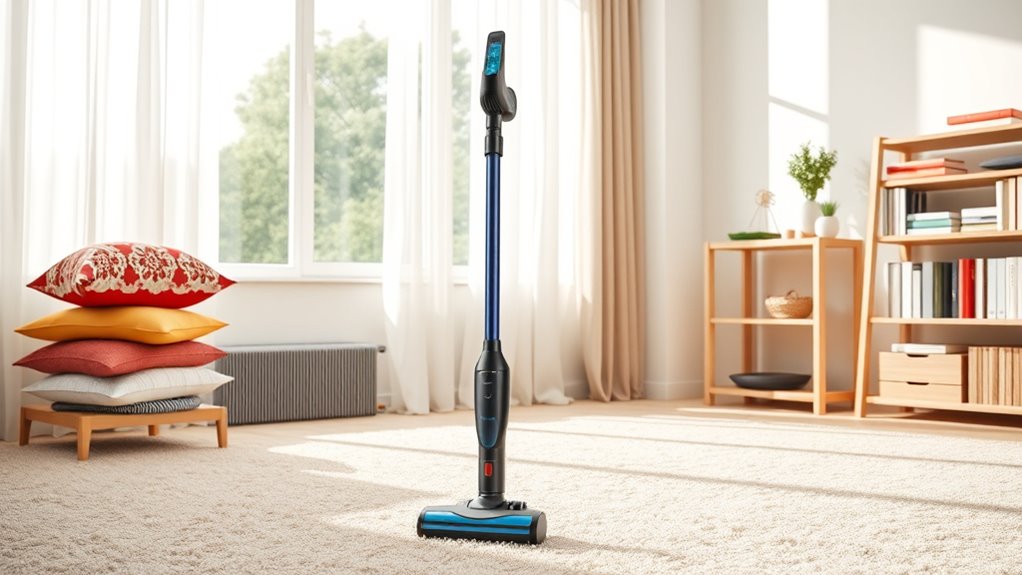 long lasting powerful maneuverable vacuum