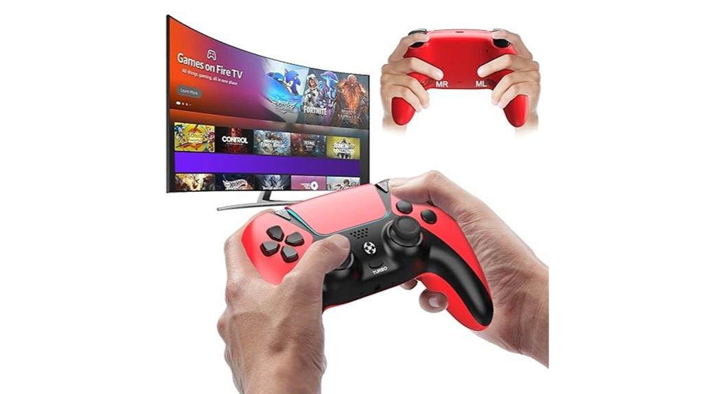 luna controller with paddles