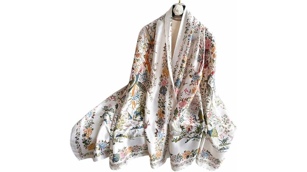 luxurious women s silk shawl