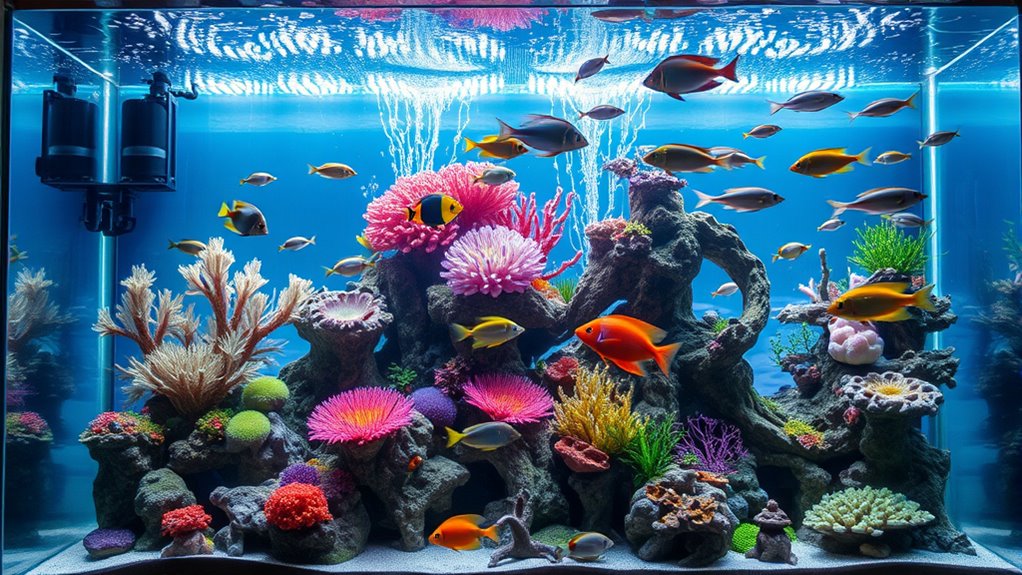 luxury aquarium accessory ideas
