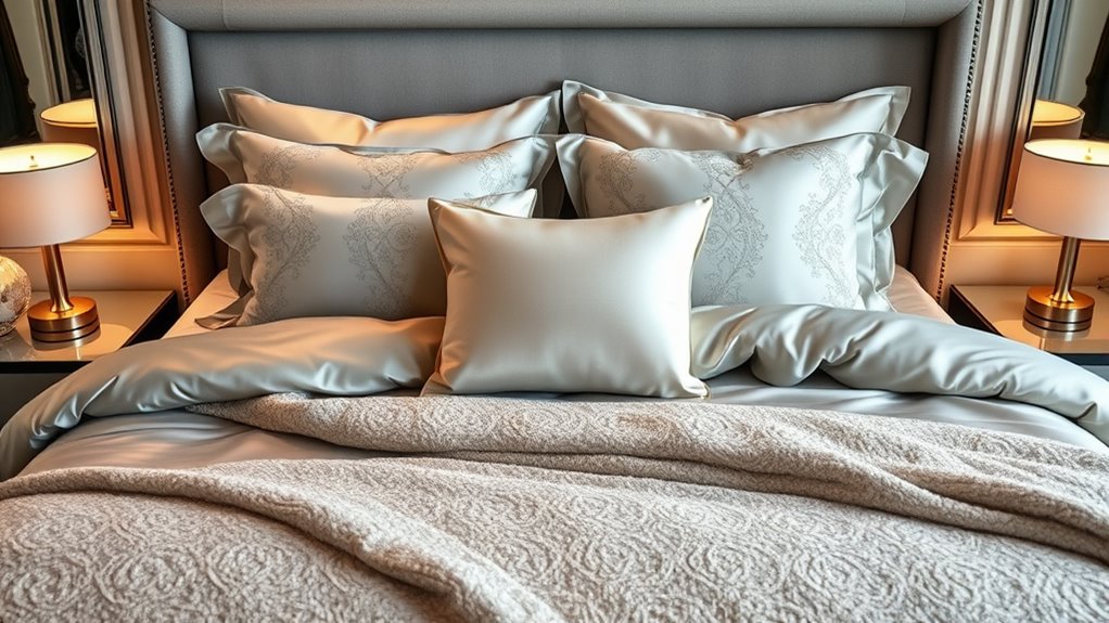 luxury bedding for upscale bedrooms