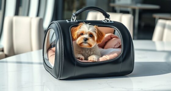 luxury dog travel carriers