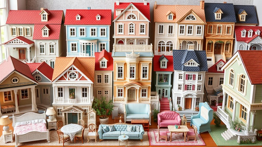 luxury dollhouses with accessories