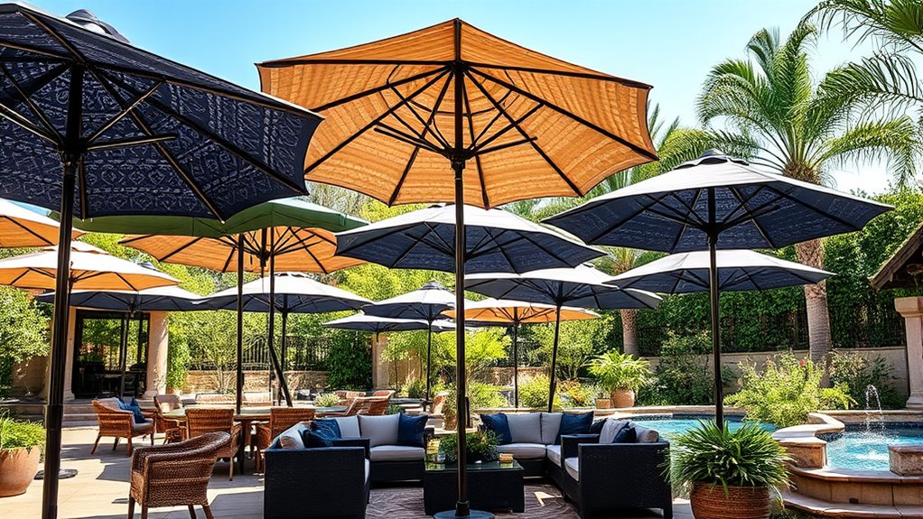 luxury durable outdoor shading
