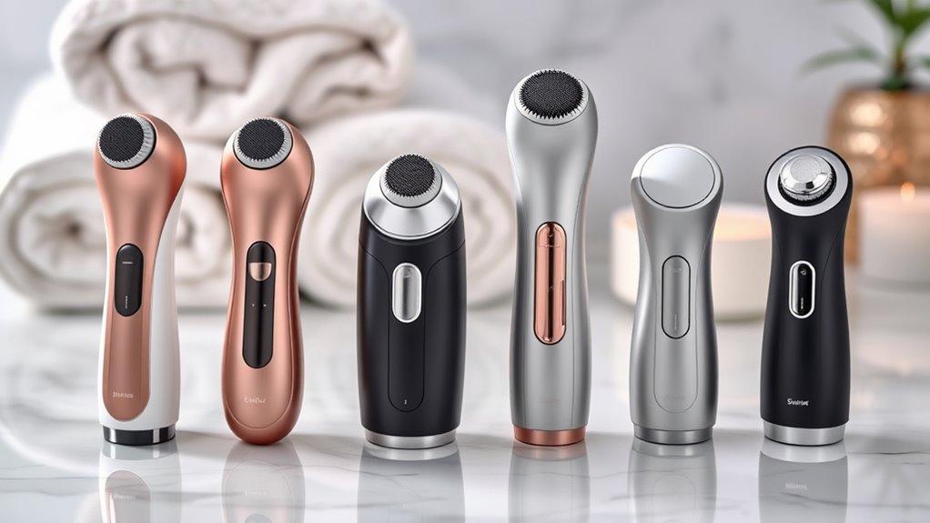 luxury facial cleansing devices