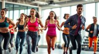 luxury fitness clothing selection
