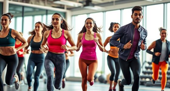 luxury fitness clothing selection