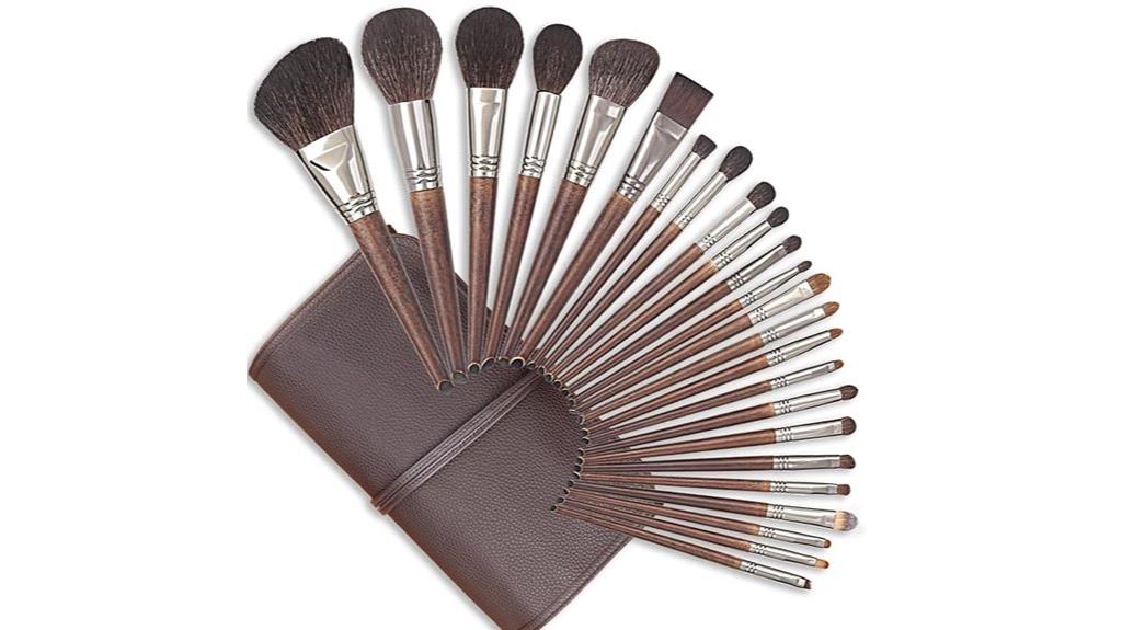luxury goat hair brushes