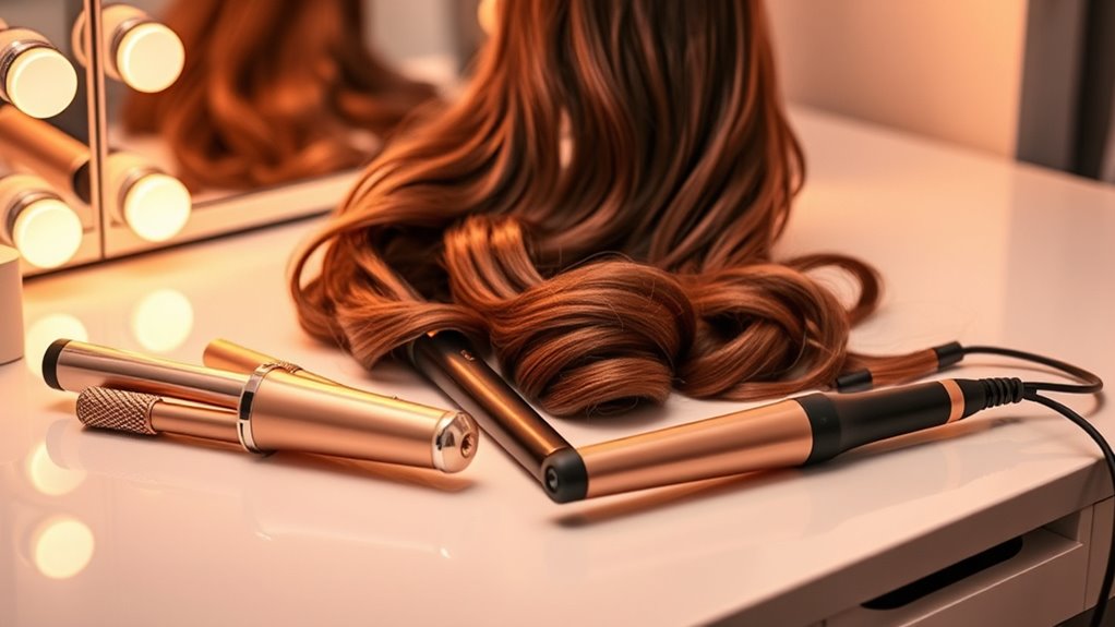 luxury hair curling tools