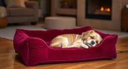 luxury heated pet beds