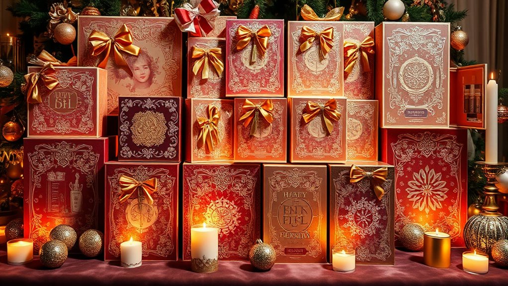 luxury holiday beauty countdown