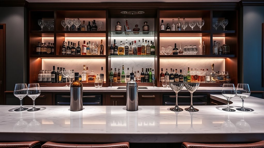 luxury home bar ideas