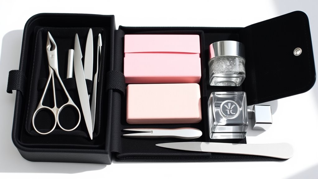 luxury manicure kit selection