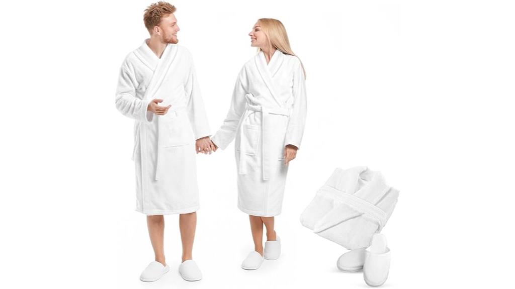 luxury organic robe set