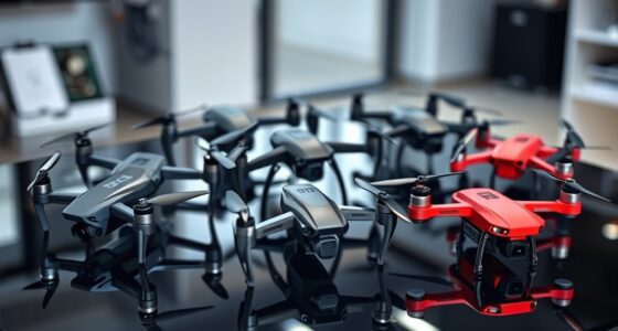 luxury professional drone selection