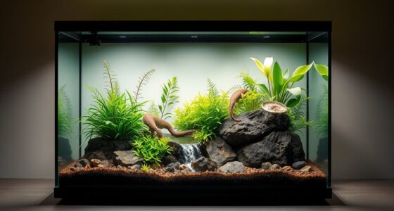 luxury reptile terrarium designs