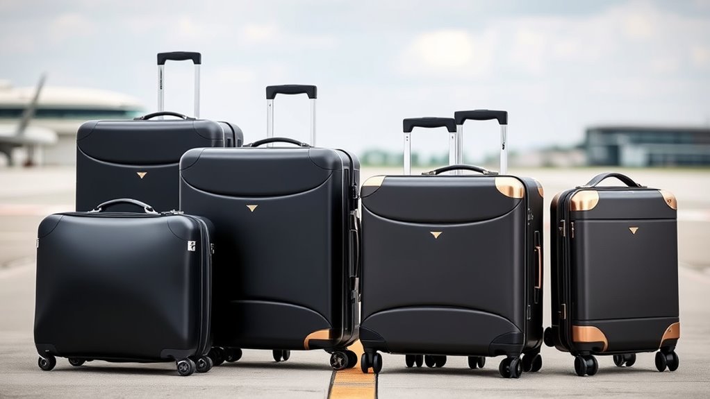 luxury travel luggage sets