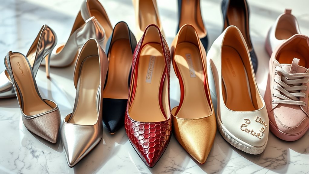 luxury women s shoe collection