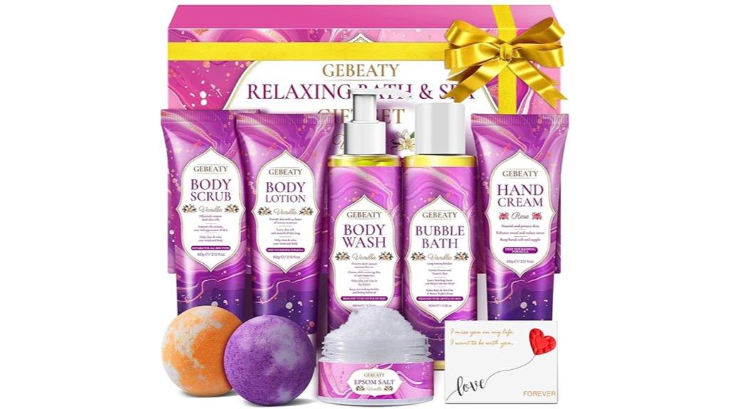 luxury women s spa gift set