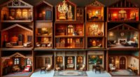 luxury wooden dollhouse collections