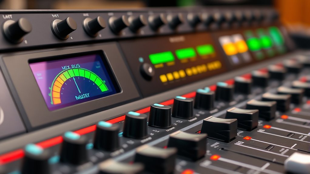 manage audio headroom levels