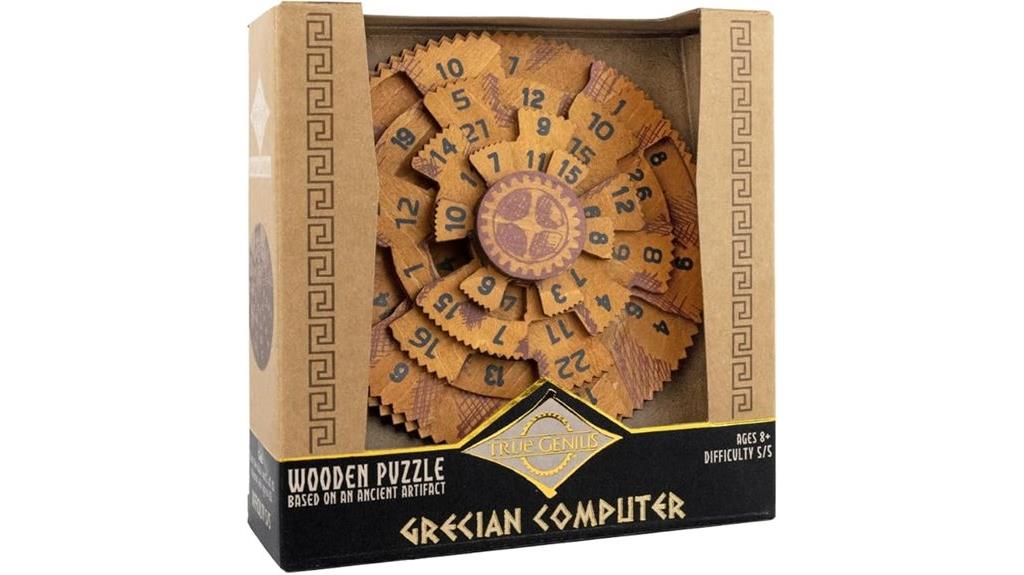 mechanical math puzzle gift