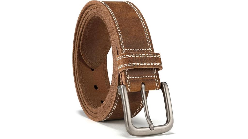 men s full grain leather belt