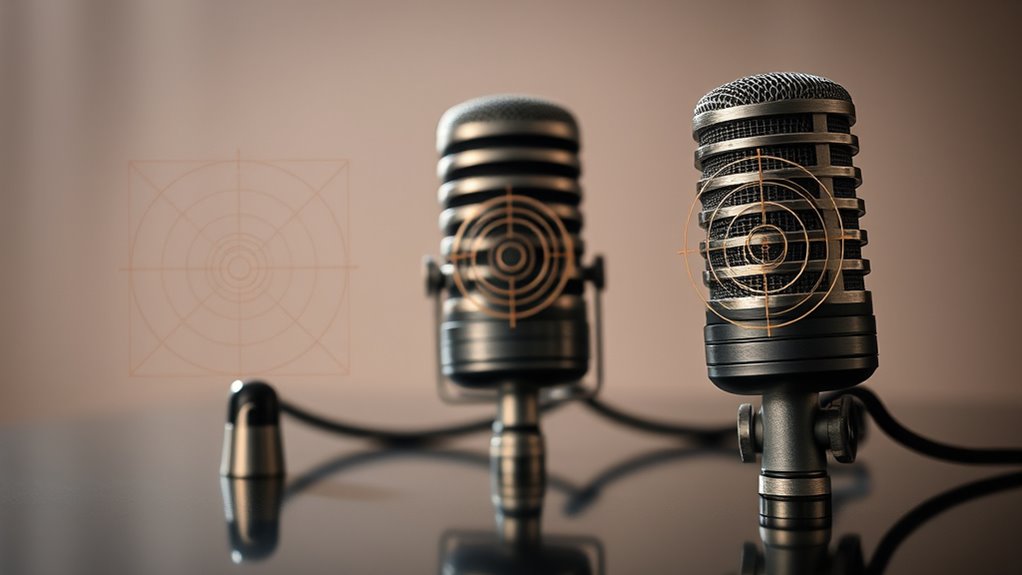 microphone patterns and positioning
