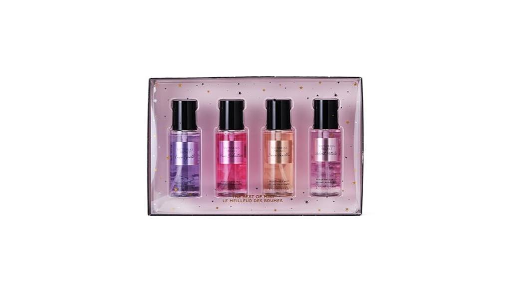 mini fragrance mist gift set