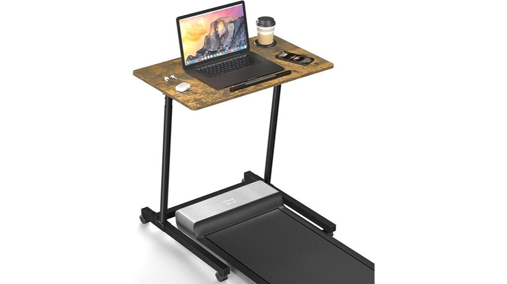 mobile treadmill desk