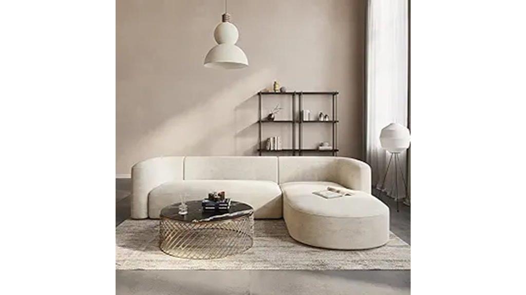 modern velvet sofa design