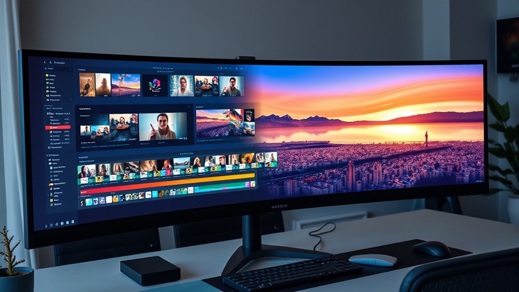 monitor selection for multitasking