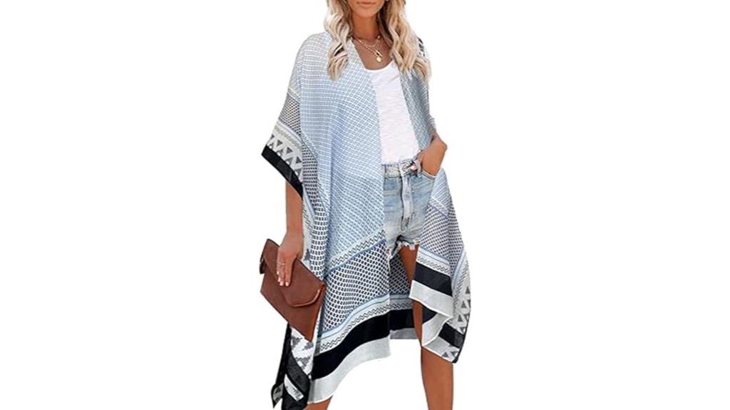 moss rose kimono cover up