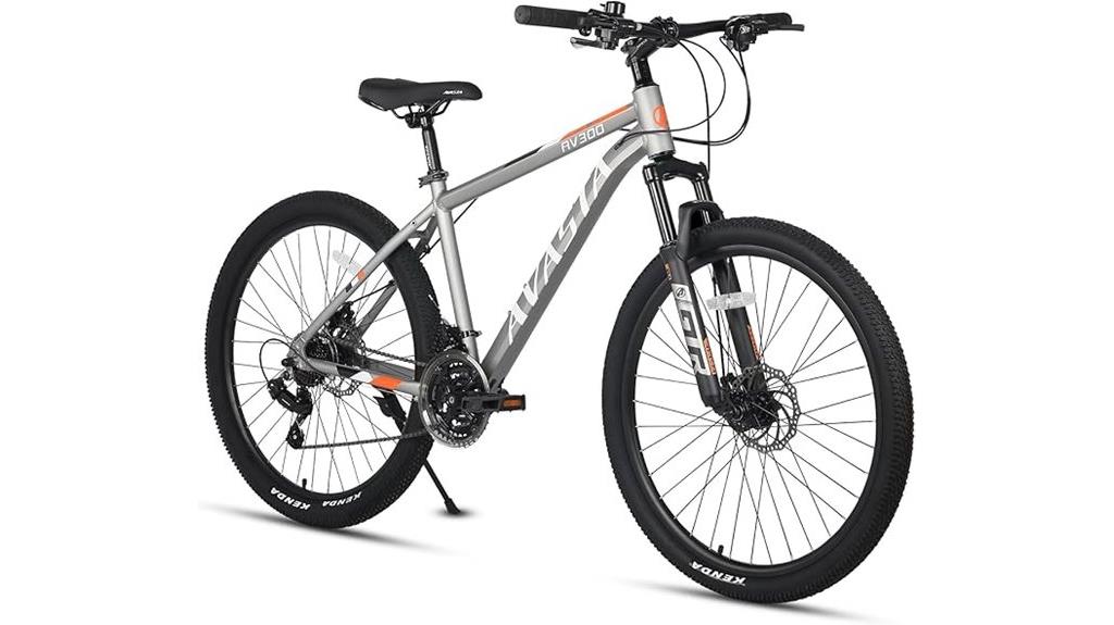 mountain bike with 21 speeds