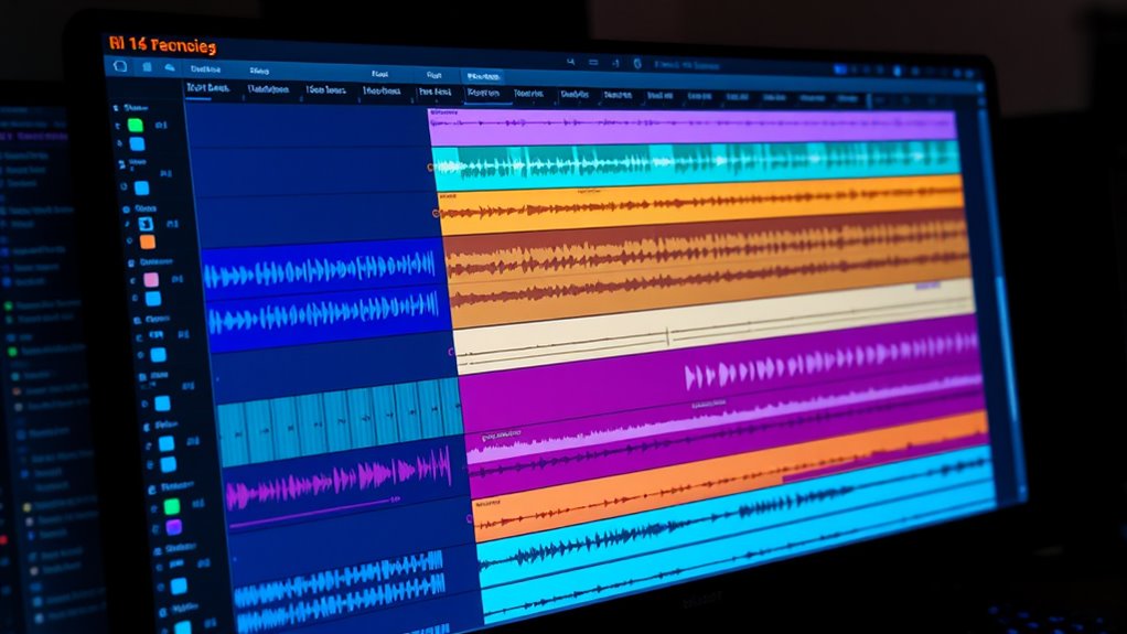 multiple takes organized workflow