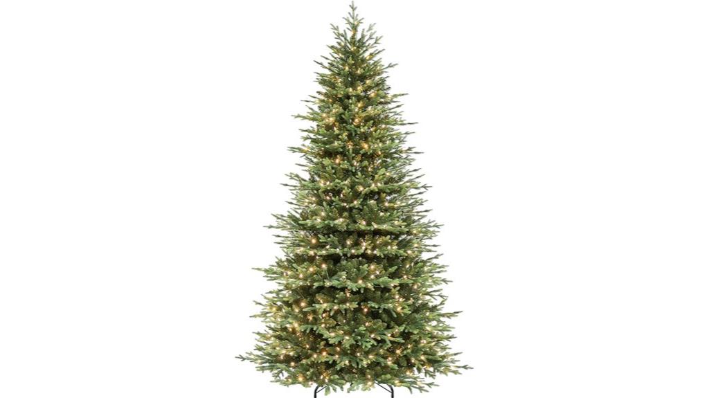 nine foot pre lit tree