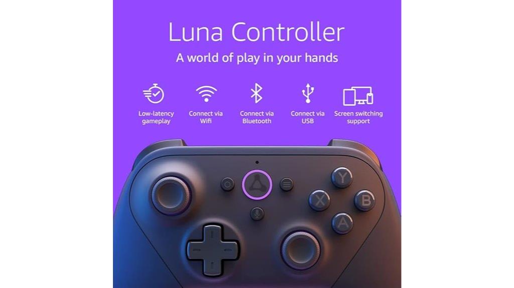 official luna gaming controller