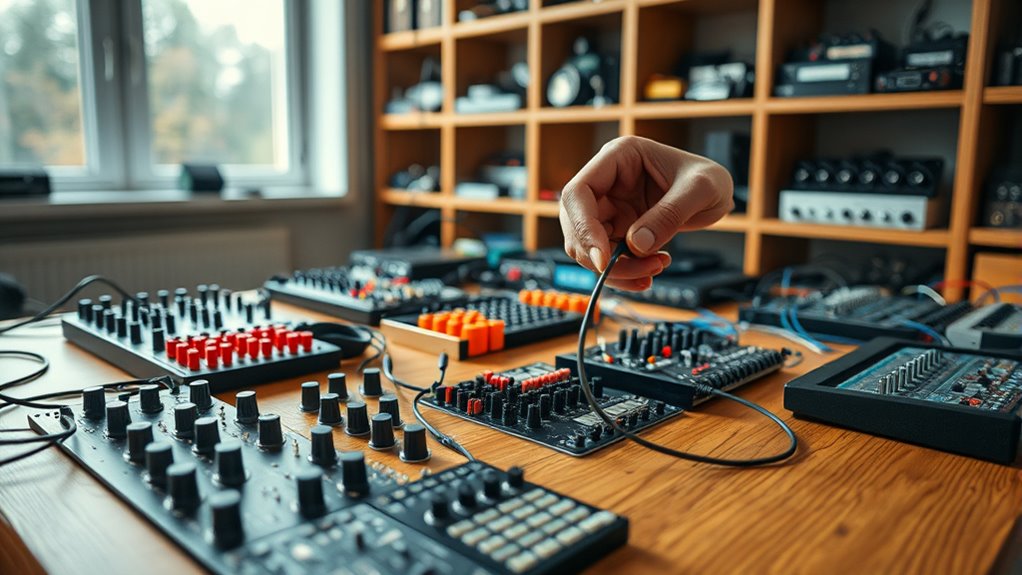 organized customized sound library