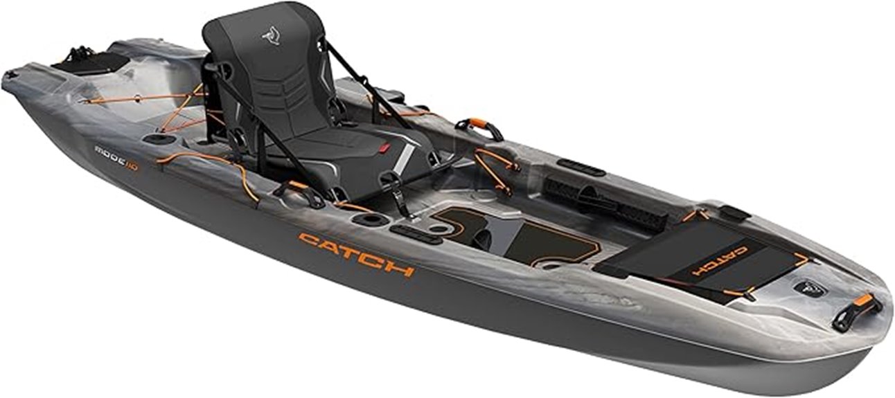 pelican kayak with catch mode