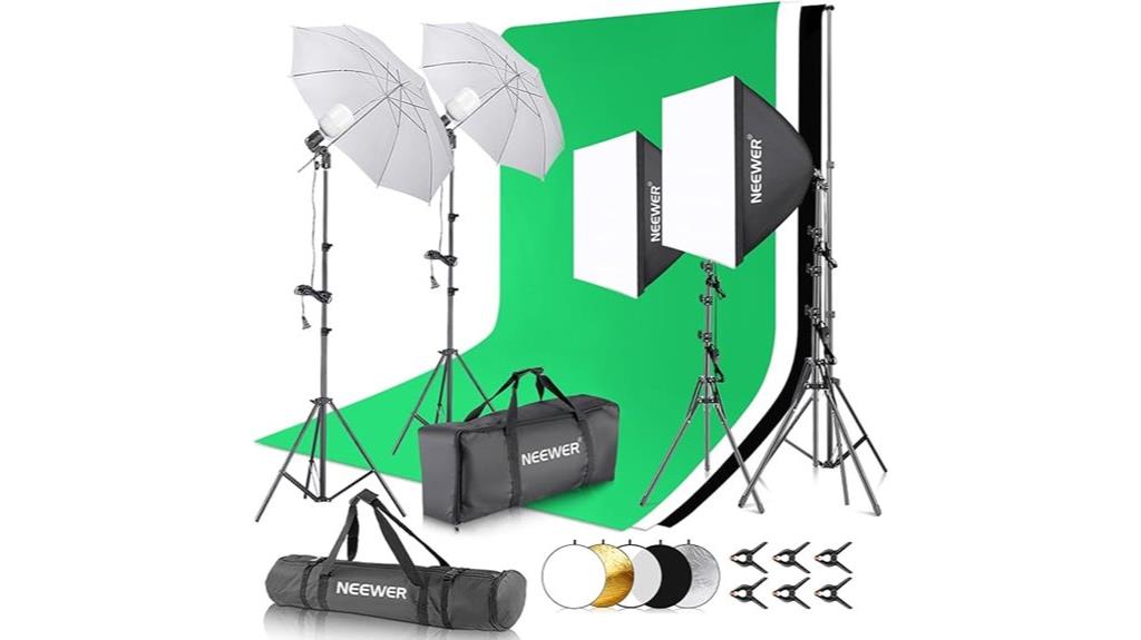photography lighting and backdrops