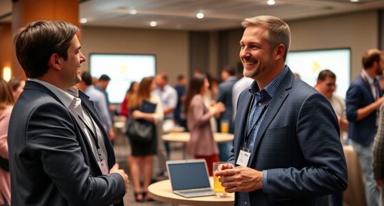 polite conference networking strategies