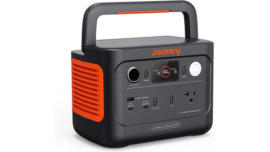 portable battery generator