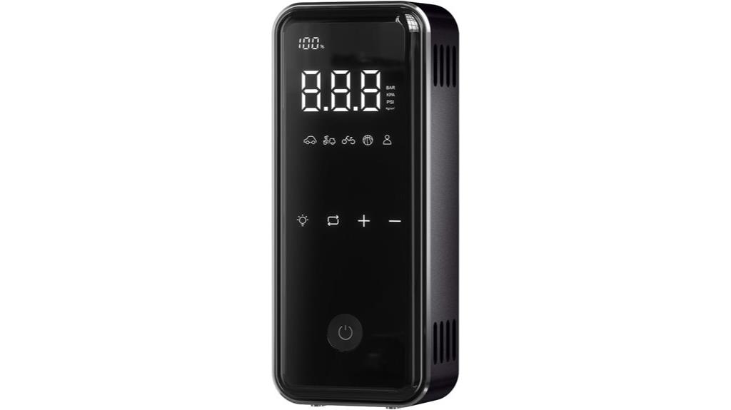 portable tire inflator battery