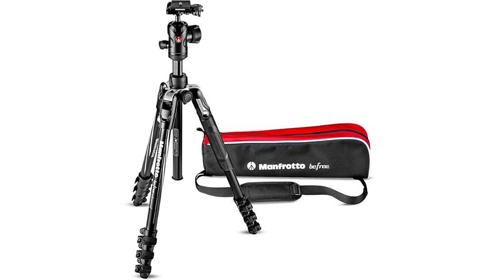 portable tripod with lever