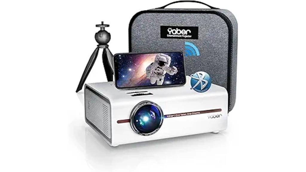 portable wifi bluetooth projector