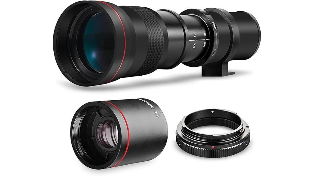 powerful long range telephoto lens