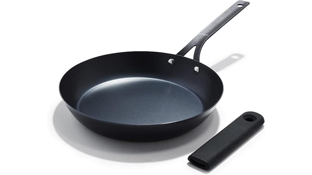 pre seasoned carbon steel pan